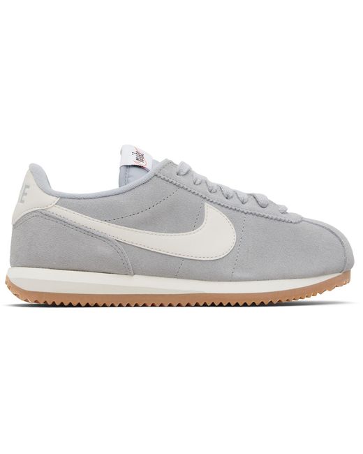 Baskets Cortez Grises Nike en coloris Black
