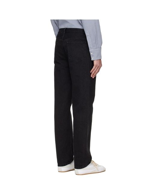 A.P.C. Black Martin Jeans for men
