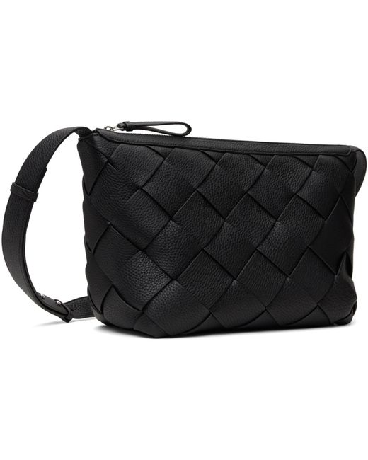 Bottega Veneta Black Diago Bag for men
