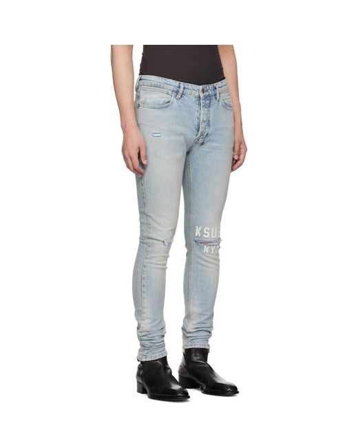 Ksubi Blue Van Winkle Kasper Jeans for men