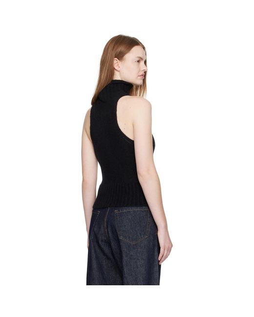 Tom Ford Black Cashmere Silk Turtleneck