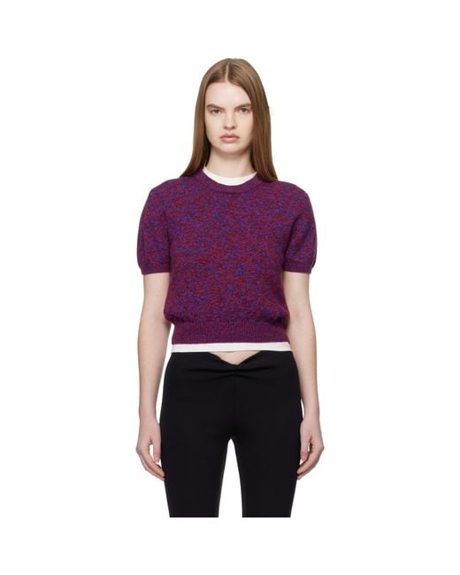 &Daughter Purple Wicklow T-Shirt
