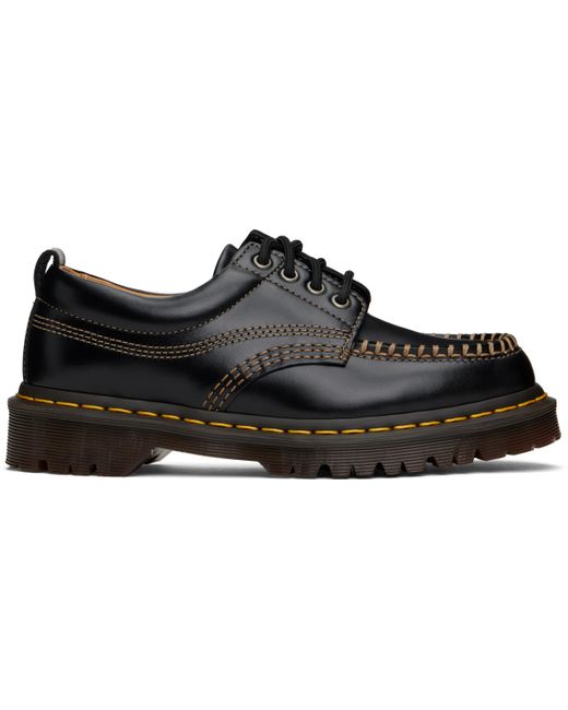 Dr. Martens メンズ ブラック Lowell レザー ダービー