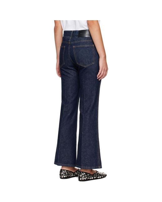 Khaite Blue Clara Jeans