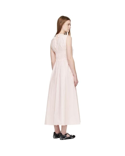 CECILIE BAHNSEN Black Cbchristy Midi Dress