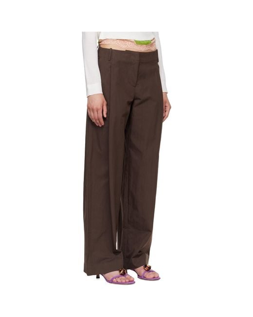 Belle Anna Brown Bolinas Trousers