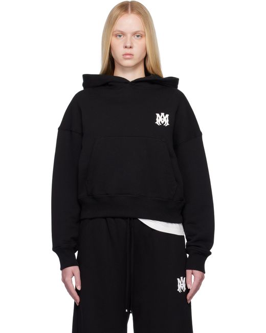 Pull À Capuche Noir À Monogramme Et À Logo Amiri en coloris Black
