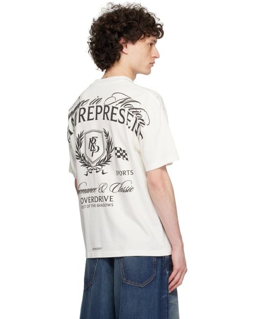 【関税込み】Represent オフホワイト Crest Tシャツ Represent Off- Crest T-Shirt in White for Men | Lyst