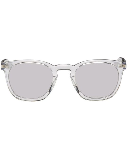 Saint Laurent Black Sl 28 Sunglasses for men