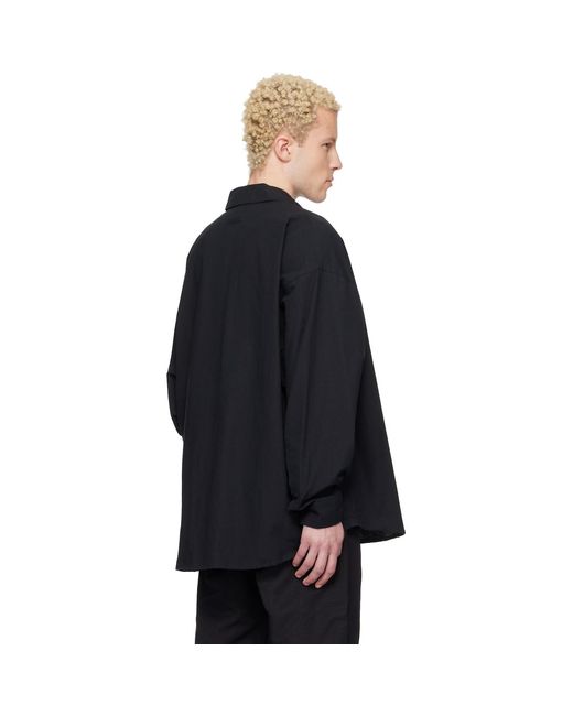 Fear Of God Black Signature Button Up Shirt for men