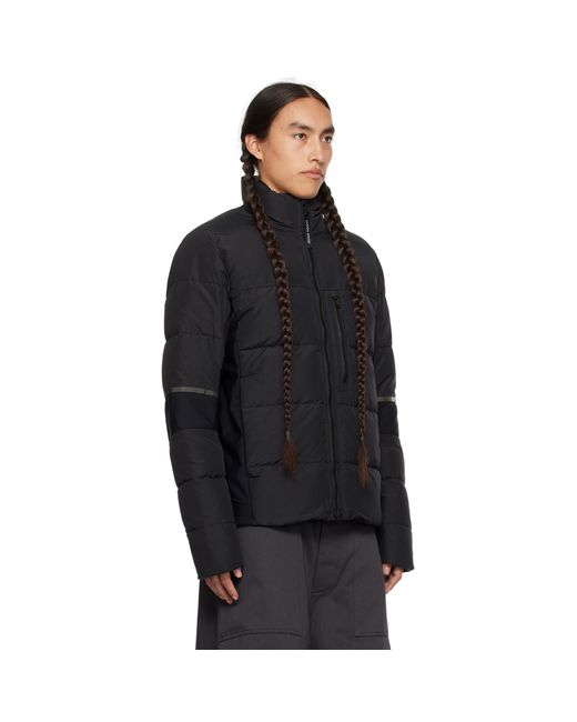 Canada Goose Black Hybridge Down Jacket for men
