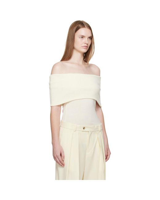 La Collection Natural Off- Scarlet Top