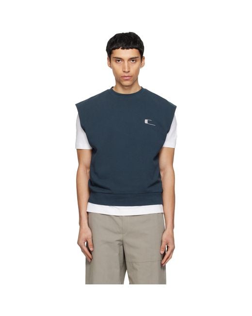 Carrera Blue Ferro Tank Top for men