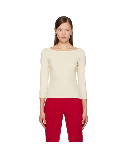 Flore Flore Red Off- Steffi T-Shirt