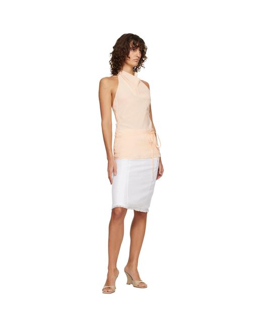 Belle Anna Natural Off- Faie Top