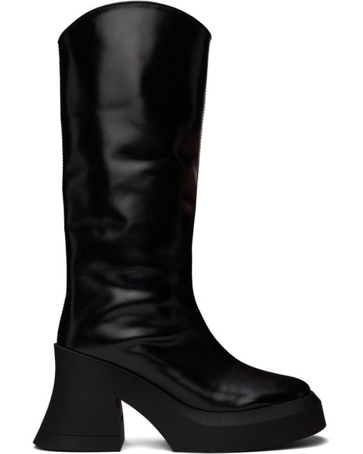 Miista Black Meike Tall Boots