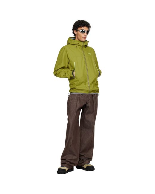Arc'teryx Green Khaki Beta Sl Jacket for men