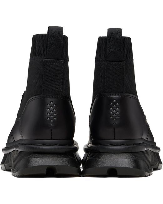 Dr. Martens Black Qubist Zip Boots