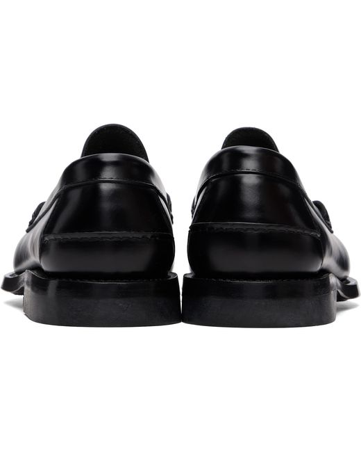 Hereu Black Nombela Loafers for men