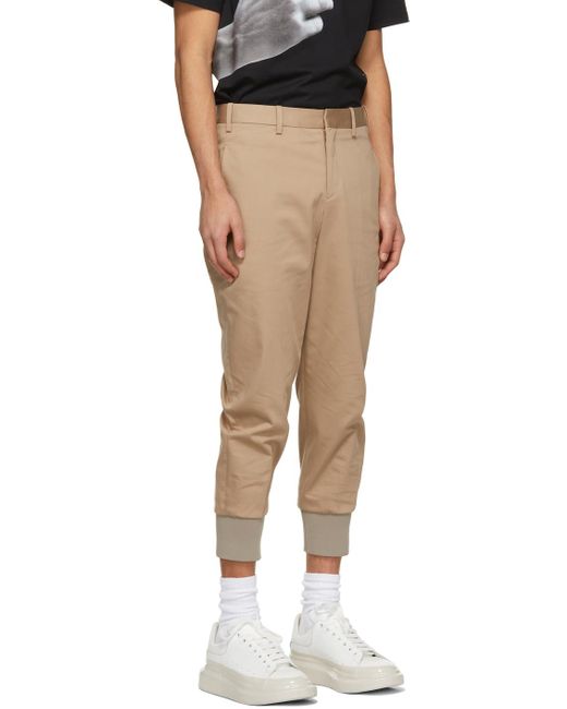 Neil Barrett Cotton Brown Travel Slim 