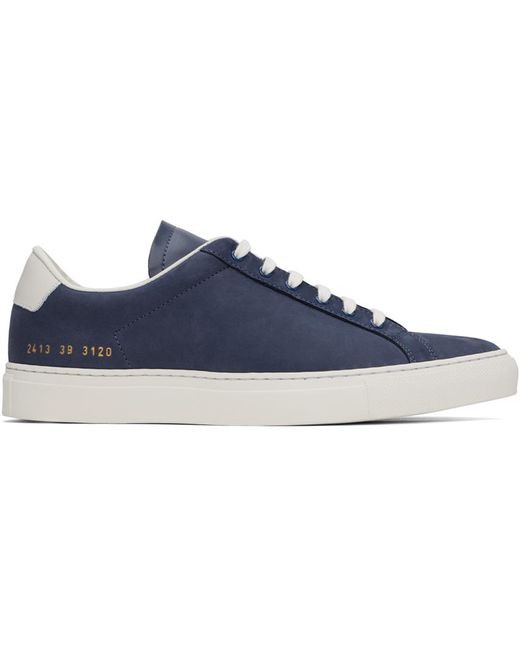 Common Projects Blue Retro Sneakers for men