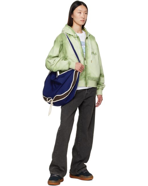 Dime Green Hooded Utility Jacket