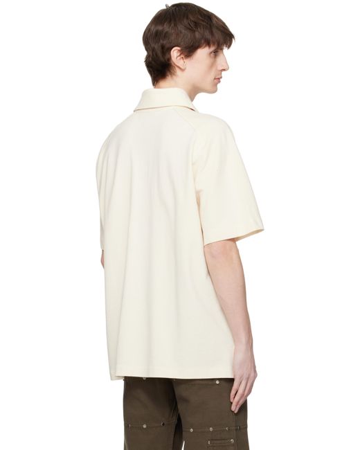 Polo De Marin À Manches Courtes Jaune Serapis pour homme en coloris Natural