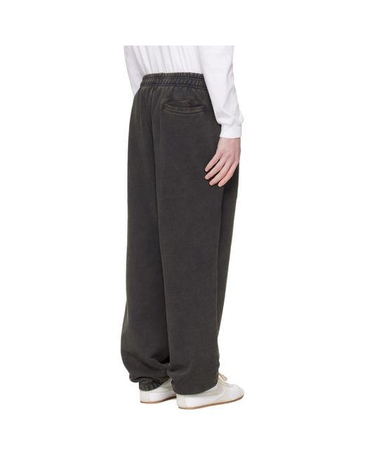 Entire studios Black Standard Sweatpants for men