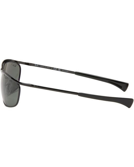 Ray-Ban Gray Olympian I Deluxe Sunglasses for men