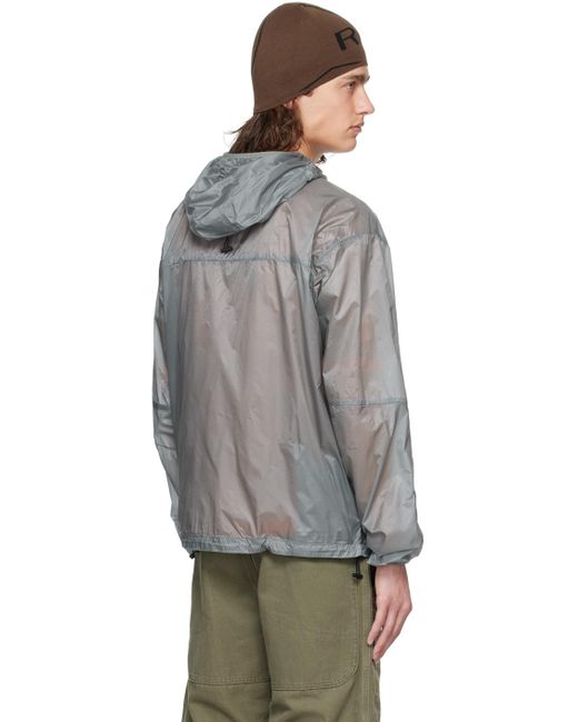 Roa Gray Synthetic Jacket for men