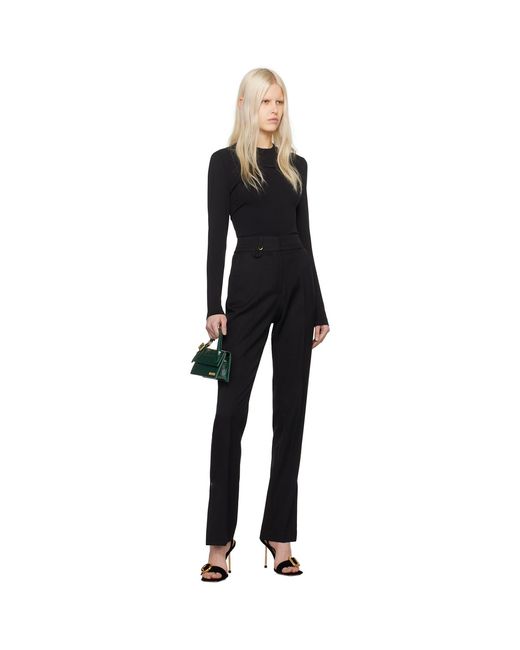 Jacquemus Black Les Classiques 'le Pantalon Tibau' Trousers