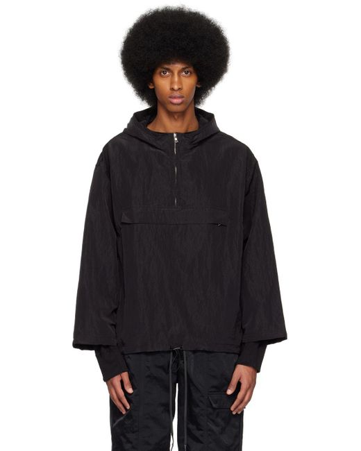 True Tribe Black Meteor Poncho Jacket for Men Lyst