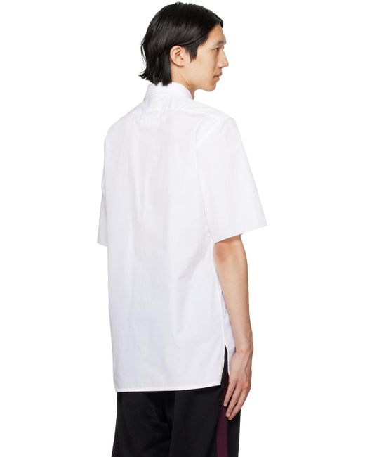 Maison Margiela White Vented Shirt for men