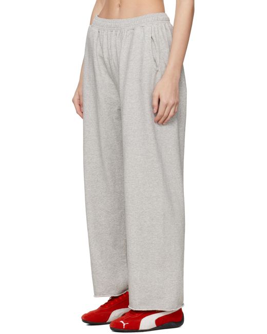 Pantalon De Détente Écourté '07' Gris PROTOTYPES en coloris White