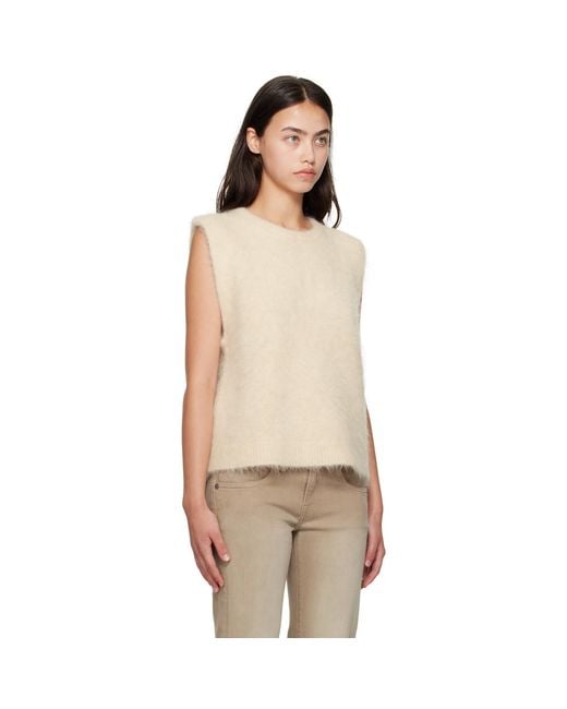 R13 Multicolor Deep Armhole Vest