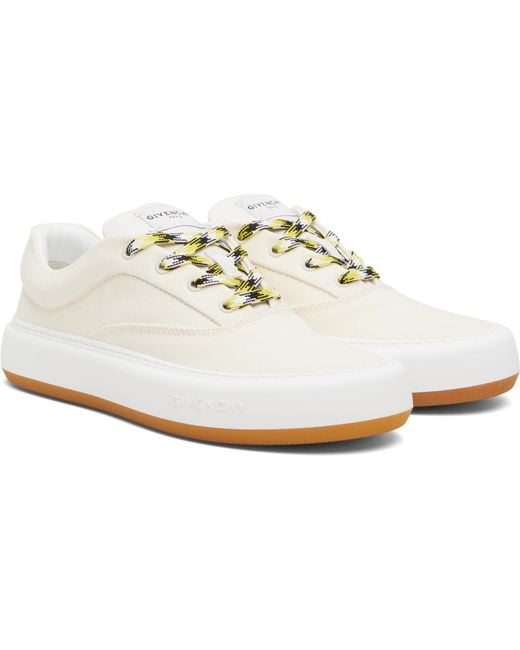 Givenchy White Off- City Sneakers for men