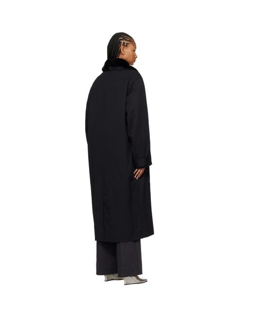 Our Legacy Black Tundra Coat