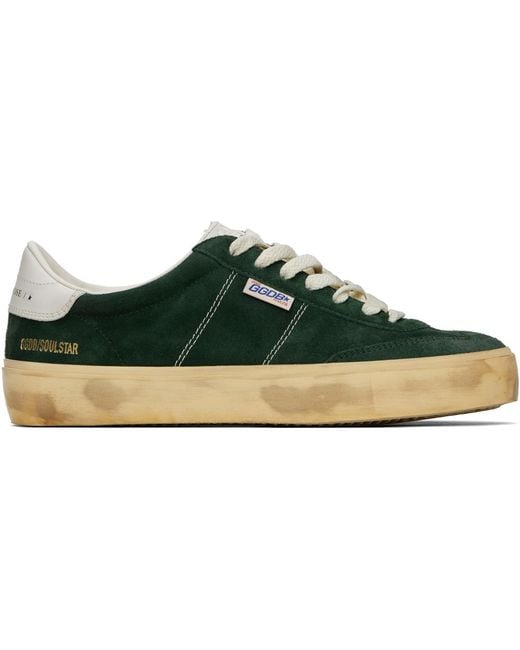 Golden Goose Deluxe Brand Black Soul Star Sneakers for men