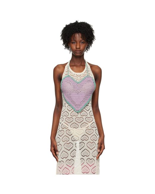 Marco Rambaldi Multicolor Ssense Exclusive Heart Camisole