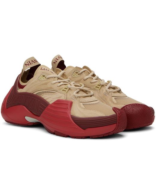 Lanvin Red Flash-X Sneakers for men