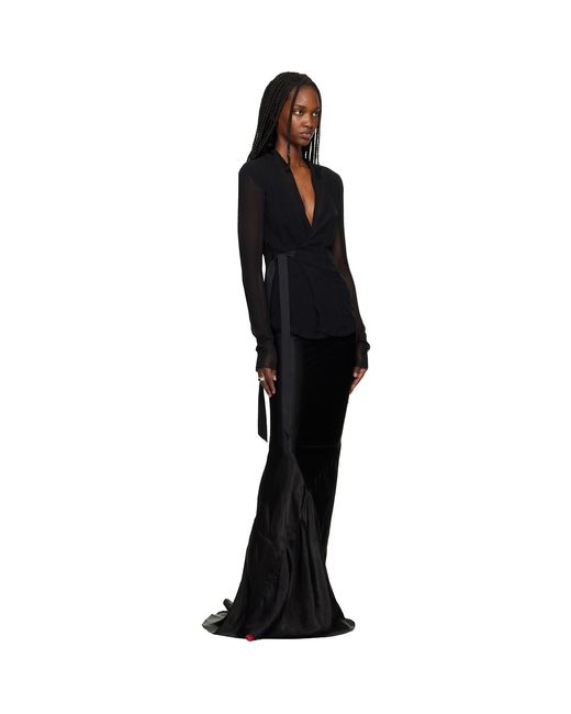 Rick Owens Black Temple Hollywood Jacket