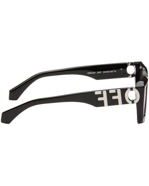 Off-White c/o Virgil Abloh Black Hays Sunglasses for men