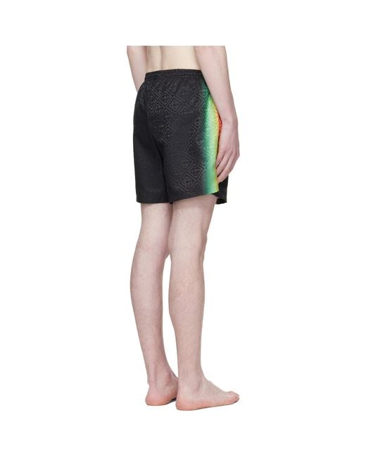Casablanca Black Shorts for men