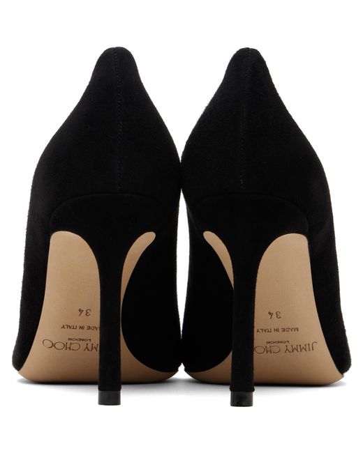Jimmy Choo Black Romy 85 Heels