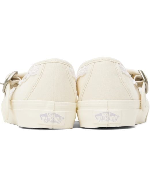 Vans Black Off- Fu Mary Jane Sneakers