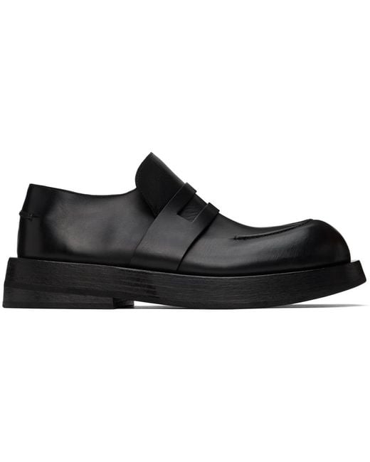Marsèll Black Musona Loafers for men