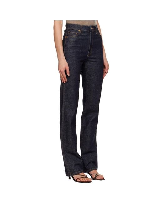 Khaite Blue Danielle Jeans
