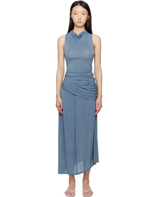 Paloma Wool Black Lech Midi Dress
