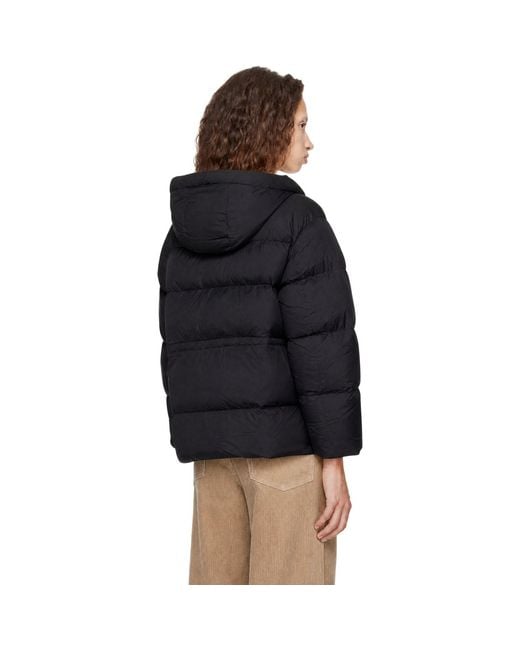 Canada Goose Black Fallon Puffer Coat
