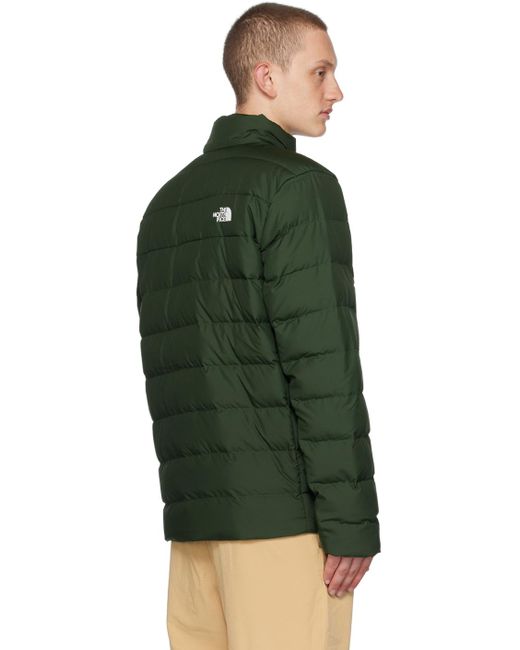 The North Face Green Aconcagua 3 Down Jacket for men